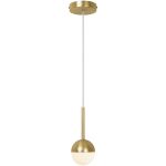 Nordlux Contina Pendelarmatuur Metaal Messing | Geschikt voor 1x G9