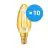 Voordeelpak 10x Ledvance Vintage 1906 LED E14 Kaars Goud 1.5W 120lm - 824 Zeer Warm Wit | Vervangt 15W
