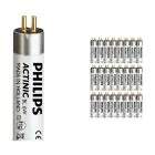 Voordeelpak 25x Philips MASTER Actinic BL T5 Short 6W - Ultraviolet | 21cm